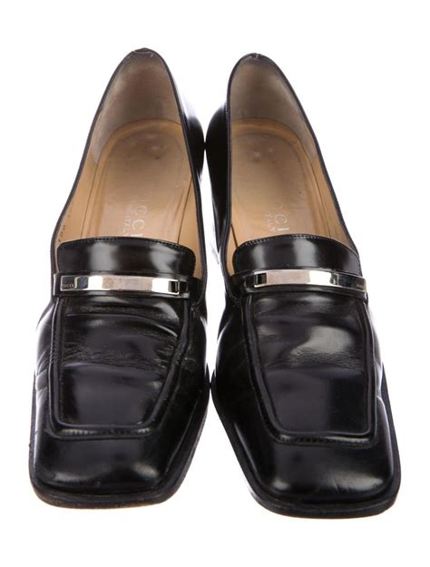 kid gucci loafers|gucci stacked heel loafer.